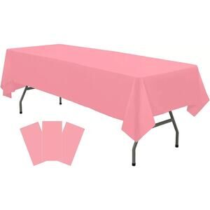 6 Spritz Table Covers Photography Backdrop Pink Rectangular 52" x 108" Brand New